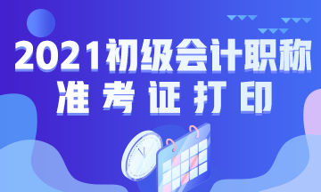 保定市2021年初级会计考试准考证打印地址是什么？